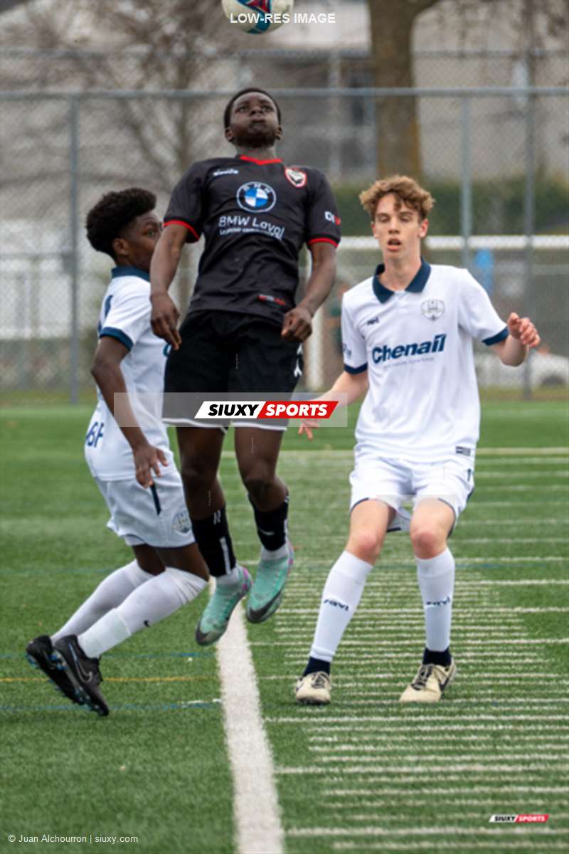  AS Laval - AS de Blainville - Soccer - PLSJQ 2024 M U-15 - AS Laval (3) vs (1) AS de Blainville (#PLSJQ24MU15ASLASB04) Photo by: Juan Alchourron | Siuxy Sports 2024-04-28