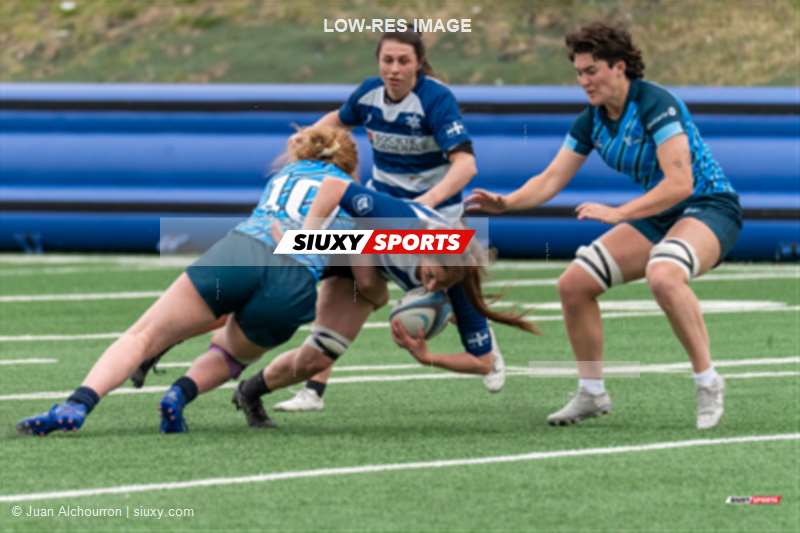Marie THIBAULT -  Équipe féminine - Rugby Québec - Ontario Blues (w) - Rugby - QORC-CROQ 2024 - QUÉBEC EST (40) VS (29) ONTARIO EST (#RQ24CROQQESOES04) Photo by: Juan Alchourron | Siuxy Sports 2024-04-27
