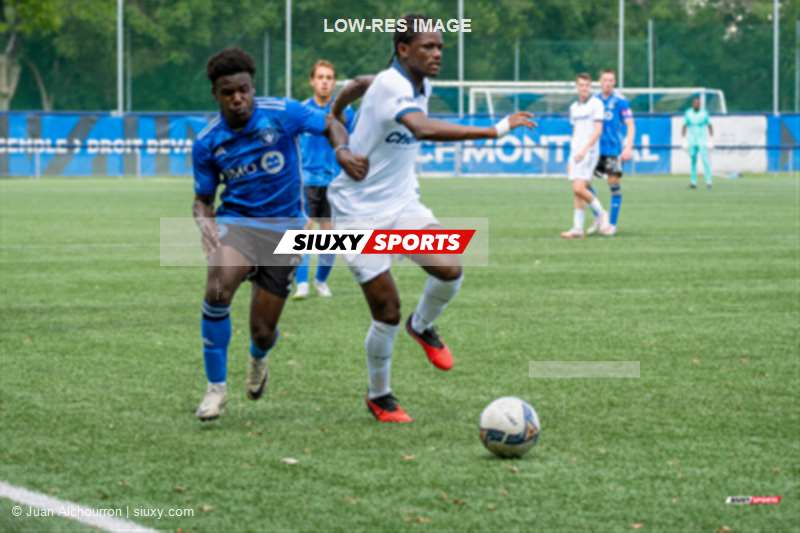 David MAVAKALA -  CF Montréal - AS de Blainville - Soccer - PLSQ - CF Montréal - Academy (0) vs (2) AD Blainville (#PLSQ24CFMASB07) Photo by: Juan Alchourron | Siuxy Sports 2024-07-21