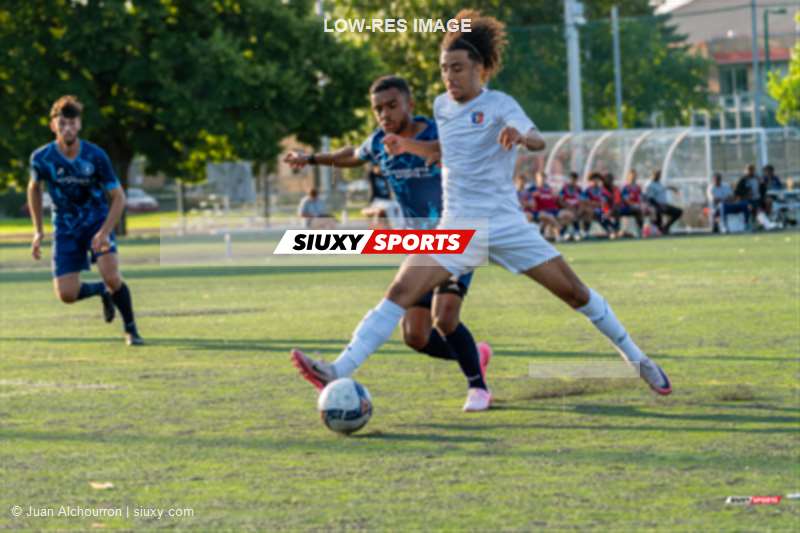 Omar ELKALKOULI -  CS Mont-Royal Outremont - CS de St-Hubert - Soccer - PLSQ - CS Mont-Royal Outremont (2) vs (3) CS de St-Hubert (#PLSQ24CSMROSH07) Photo by: Juan Alchourron | Siuxy Sports 2024-07-21