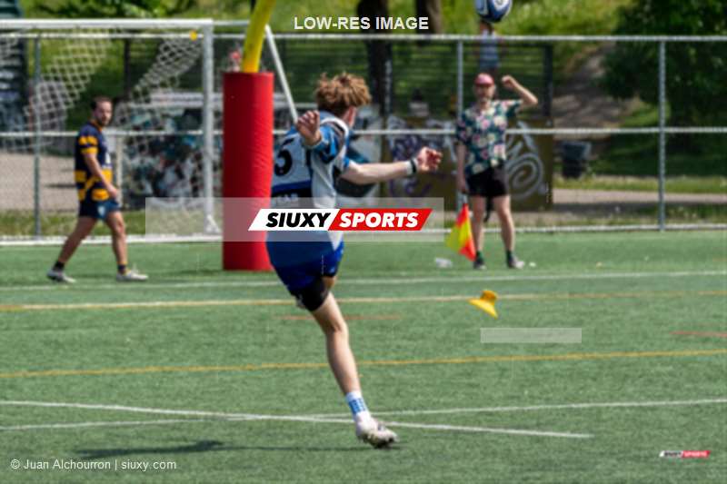 Romain LARCHER -  Town of Mount Royal RFC - Parc Olympique Rugby - Rugby - RQ 2024 - Super Ligue M Rés - TMR (45) vs (20) Parc Olympique (#RQ24SLMRTMRPAR05) Photo by: Juan Alchourron | Siuxy Sports 2024-05-25