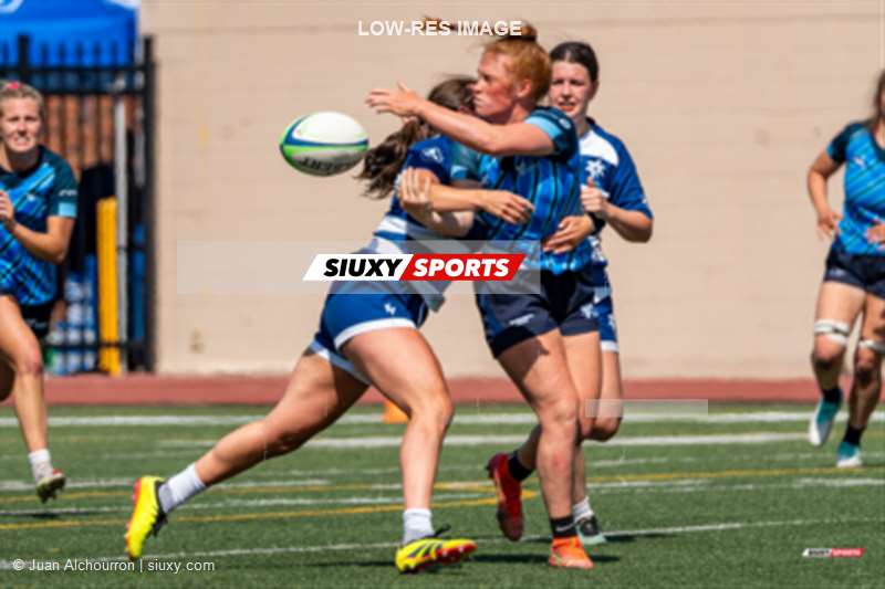 Catherine Ann BLENKHORN -  Équipe féminine - Rugby Québec - Ontario Blues (w) - Rugby - QORC-CROQ 2024 - Finals - Québec Ouest (48) vs (26) Ontario Ouest  - 3rd Position (#QORC24QCOONO06) Photo by: Juan Alchourron | Siuxy Sports 2024-06-01