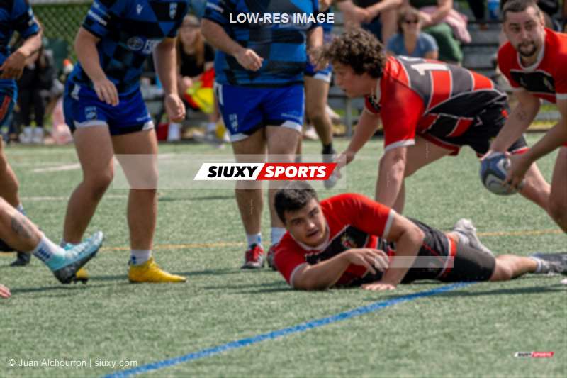 Paul SALANGRE -  Parc Olympique Rugby - Beaconsfield Rugby Football Club - Rugby - RQ 2024 - Super Ligue M - Rés -  Parc Olympique (18) vs (27) Beaconsfield RFC (#RQ24SLMRPOBEA06) Photo by: Juan Alchourron | Siuxy Sports 2024-06-08