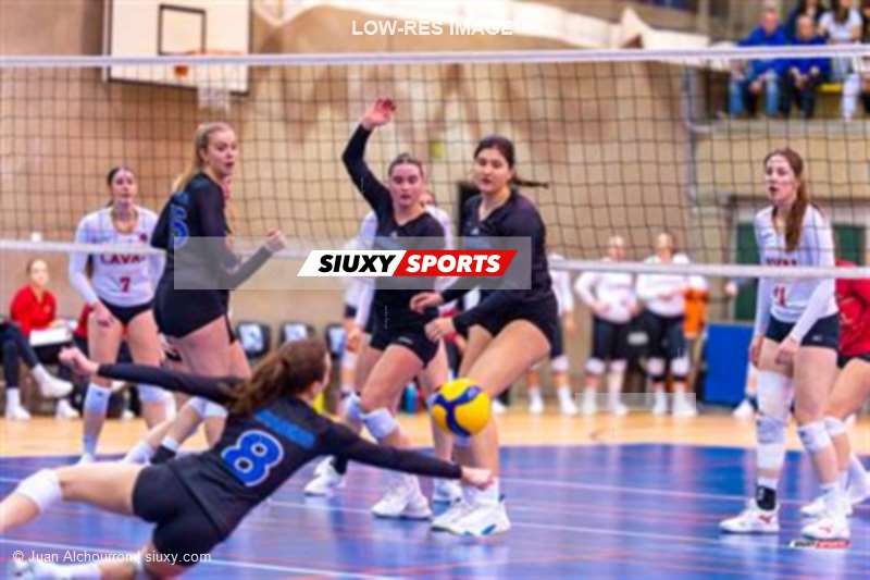 RSEQ - 2024 Volley F - Demi-finale - U de Montréal (3) vs (1) U Laval