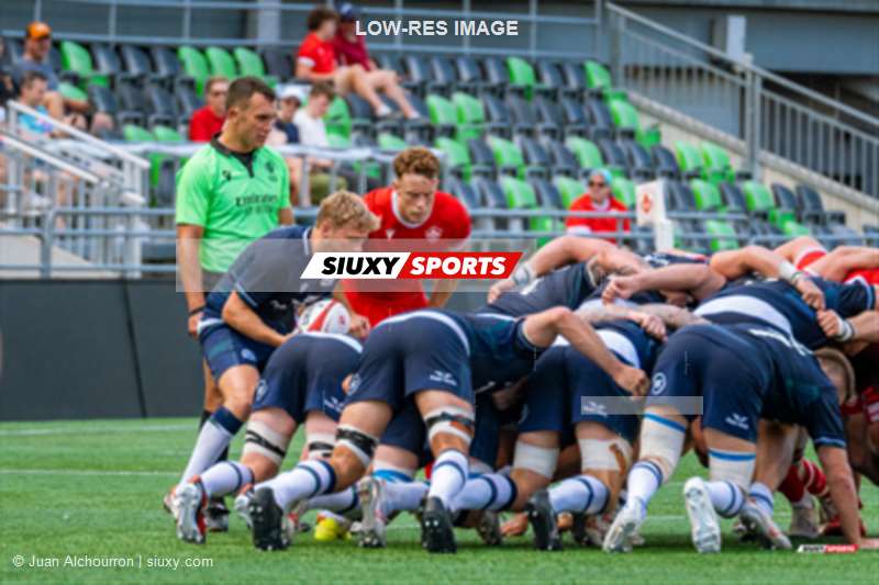 Gus WARR -  Canada Rugby XV M - Scotland national rugby union team - Rugby - Canada (12) vs (73) Scotland - 2024 TD Place - 1st half - Reel 1 (#CANSCO240701) Photo by: Juan Alchourron | Siuxy Sports 2024-07-06