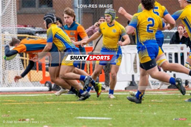 RSEQ 2024 - Final Rugby Masc CEGEP - John Abbott (48) vs (18) André Laurendeau - Second Half