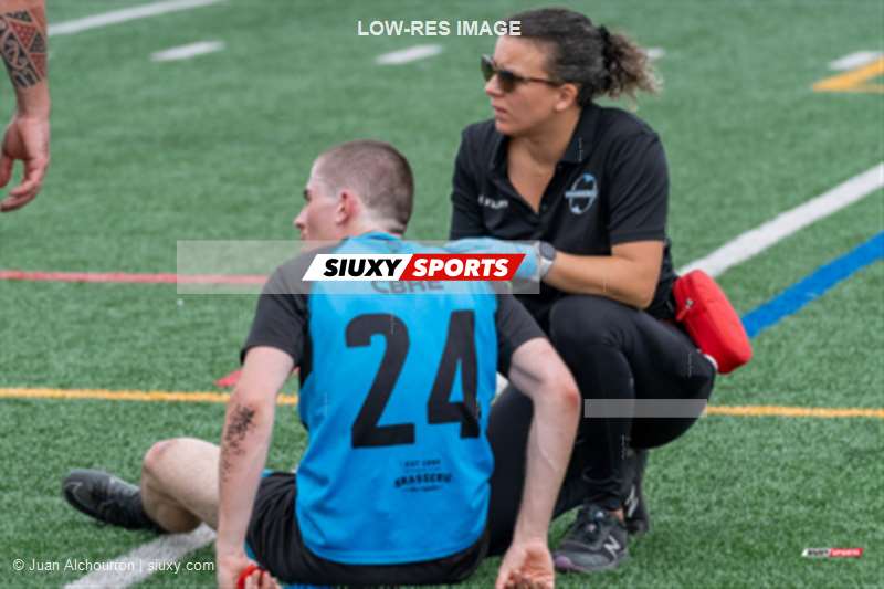  Sainte-Anne-de-Bellevue RFC - Montreal Wanderers Rugby Football Club - Rugby - RQ 2024 - Finales - LPR1 M2 - SABRFC (39) vs (17) Wanderers (#RQ24FLPR1M2SAWA) Photo by: Juan Alchourron | Siuxy Sports 2024-08-17