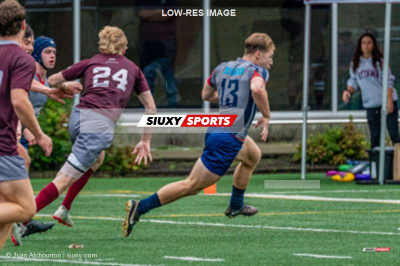  Université Ottawa - ÉTS (École de technologie supérieure) - Rugby - Rugby Univ. Masc. Dével. - Ottawa U (5) vs (20) ETS - 2nd Half (#RSEQ24RMOUETS69) Photo by: Juan Alchourron | Siuxy Sports 2024-09-07