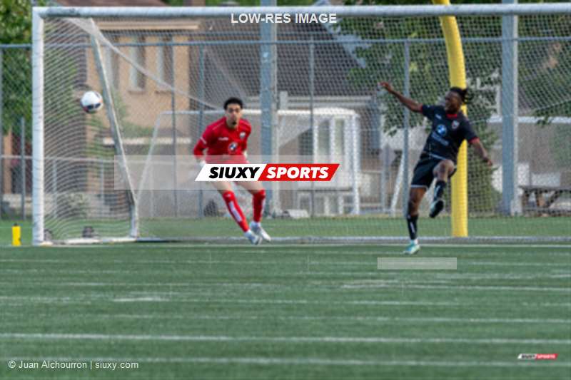 Younes SOUBAA -  AS Laval - CS de St-Hubert - Soccer - PLSQ - AS de Laval (3) vs (1) CS St-Hubert (#PLSQ24ASLSSH06) Photo by: Juan Alchourron | Siuxy Sports 2024-06-08
