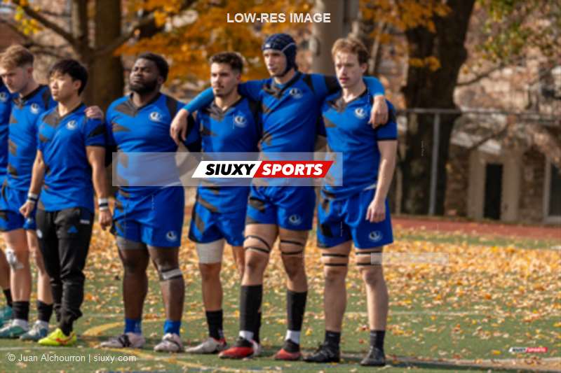 Axel MARQUES - Merlin VIGNEAULT -  ÉTS (École de technologie supérieure) - Université de Montréal - Rugby - RSEQ 2024 - Rugby démi finale M - ETS (53) vs (13) UdM  (#RSEQ24RMETSUDM110) Photo by: Juan Alchourron | Siuxy Sports 2024-10-27