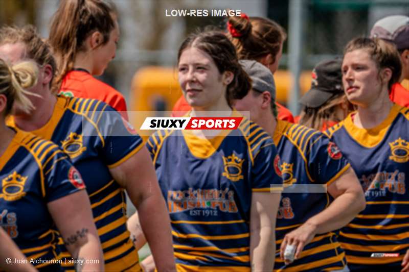 Isabelle CRONIER - Lily HUTCHISON -  Town of Mount Royal RFC - Club de Rugby de Québec - Rugby - RQ 2024 - Super Ligue F - TMR (5) - (74) Club de Rugby de Québec (#RQ24SLFTMRCRQ05) Photo by: Juan Alchourron | Siuxy Sports 2024-05-11