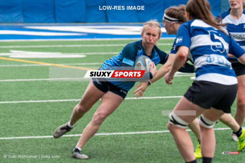  Équipe féminine - Rugby Québec - Ontario Blues (w) - Rugby - QORC-CROQ 2024 - QUÉBEC EST (40) VS (29) ONTARIO EST (#RQ24CROQQESOES04) Photo by: Juan Alchourron | Siuxy Sports 2024-04-27