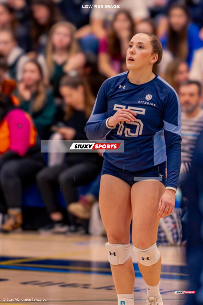  Université du Québec à Montréal - Université de Montréal - Volleyball - RSEQ - 2024 Volley F - UQAM (1) vs (3) U. de Montréal (#RSEQ24VFUQAUDM01) Photo by: Juan Alchourron | Siuxy Sports 2024-01-12