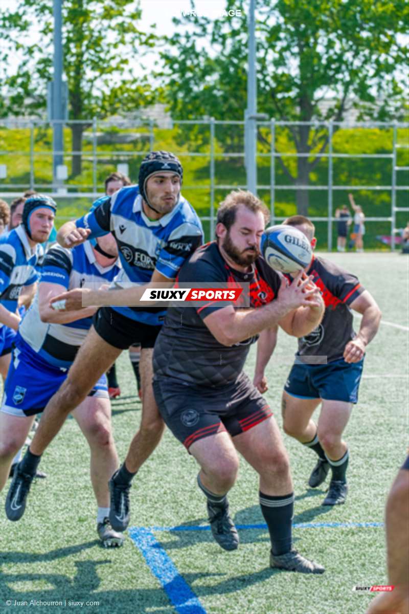 Jacob DRAPEAU -  Parc Olympique Rugby - Club de Rugby de Québec - Rugby - RQ 2024 - Super Ligue M Rés - Parc Olympique (35) vs (17) Club de Rugby de Québec (#RQ24SLMRPARQUE05) Photo by: Juan Alchourron | Siuxy Sports 2024-05-18
