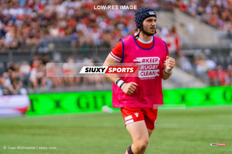 Takoda MCMULLIN -  Canada Rugby XV M - Scotland national rugby union team - Rugby - Canada (12) vs (73) Scotland - 2024 TD Place - 1st half - Reel 1 (#CANSCO240701) Photo by: Juan Alchourron | Siuxy Sports 2024-07-06