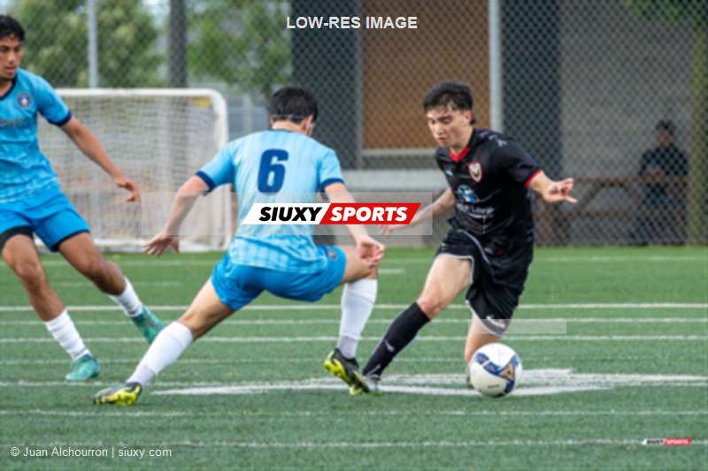 Emilio Marcus ROSSI LEVIN -  AS Laval - CS de St-Hubert - Soccer - PLSQ - AS de Laval (3) vs (1) CS St-Hubert (#PLSQ24ASLSSH06) Photo by: Juan Alchourron | Siuxy Sports 2024-06-08
