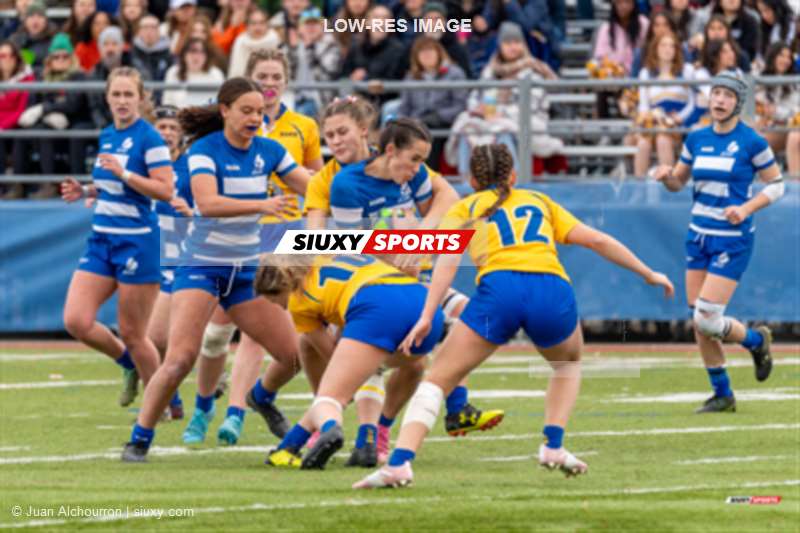 Jayden SCARLETTE -  College John Abbott - College Dawson - Rugby - RSEQ 2024 - Final Rugby Fem CEGEP - John Abbott (12) vs (21) Dawson - First Half (#RSEQFRFCJAD01) Photo by: Juan Alchourron | Siuxy Sports 2024-11-10