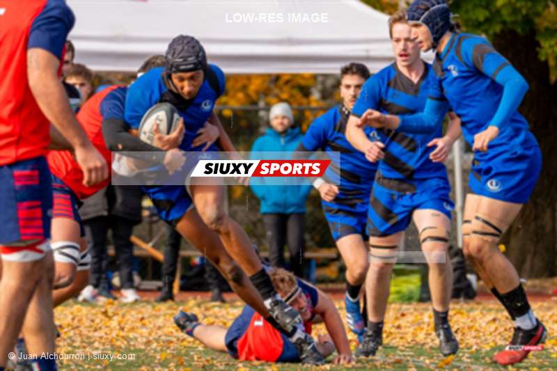  ÉTS (École de technologie supérieure) - Université de Montréal - Rugby - RSEQ 2024 - Rugby démi finale M - ETS (53) vs (13) UdM  (#RSEQ24RMETSUDM110) Photo by: Juan Alchourron | Siuxy Sports 2024-10-27