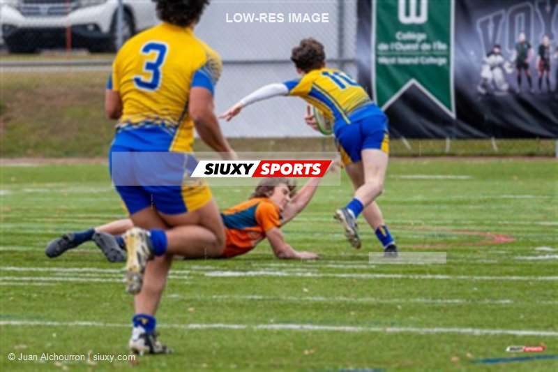 RSEQ 2024 - Final Rugby Masc CEGEP - John Abbott (48) vs (18) André Laurendeau - Second Half