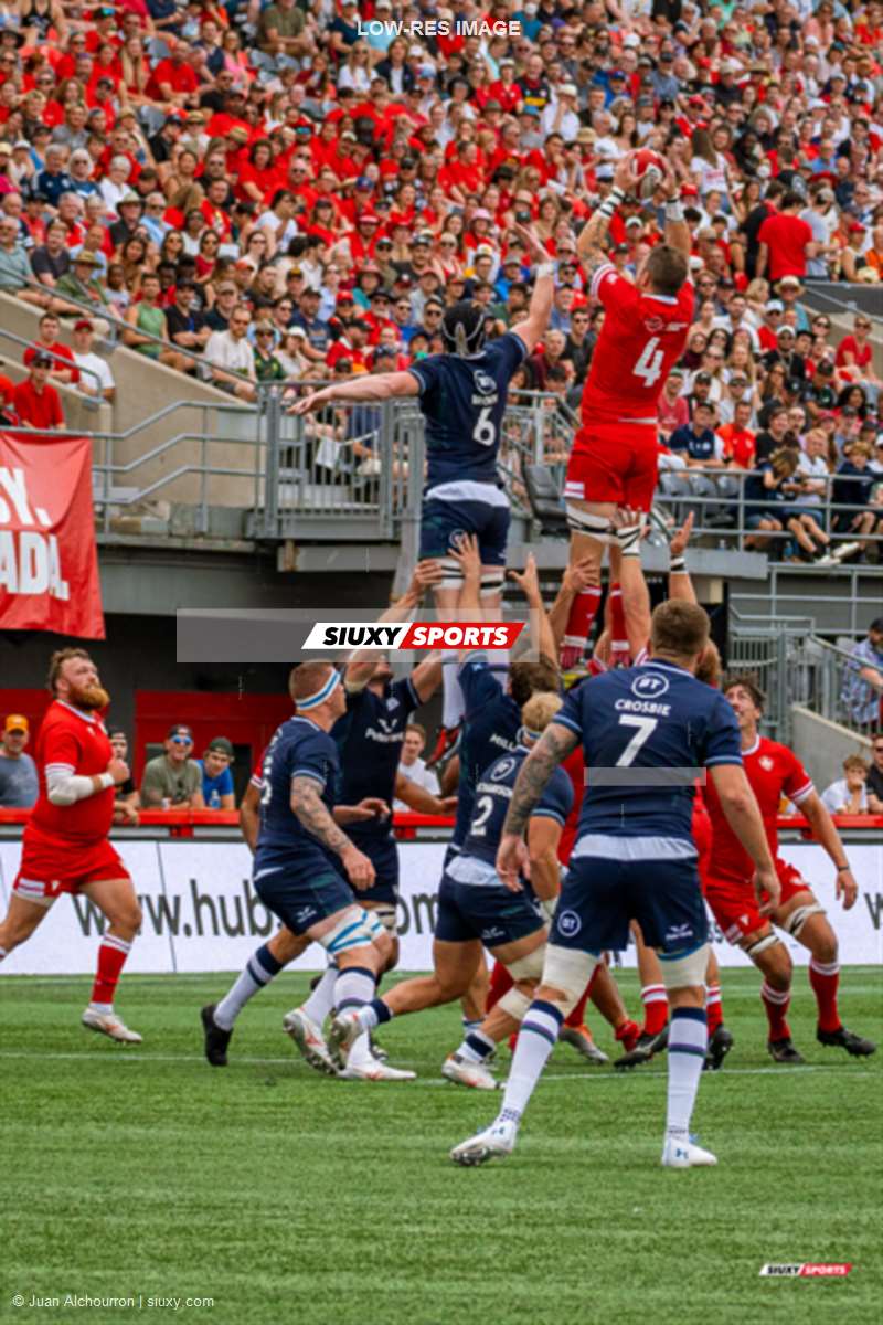  Canada Rugby XV M - Scotland national rugby union team - Rugby - Canada (12) vs (73) Scotland - 2024 TD Place - 1st half - Reel 1 (#CANSCO240701) Photo by: Juan Alchourron | Siuxy Sports 2024-07-06