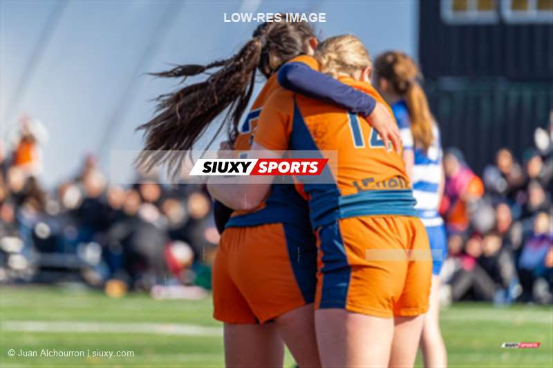  Cégep André Laurendeau - College Dawson - Rugby - RSEQ 2024 - Démi Finale Rugby Fem Cegep - André Laurendeau (31) vs (43) Dawson (#RSEQ24RFCALDC11) Photo by: Juan Alchourron | Siuxy Sports 2024-11-03