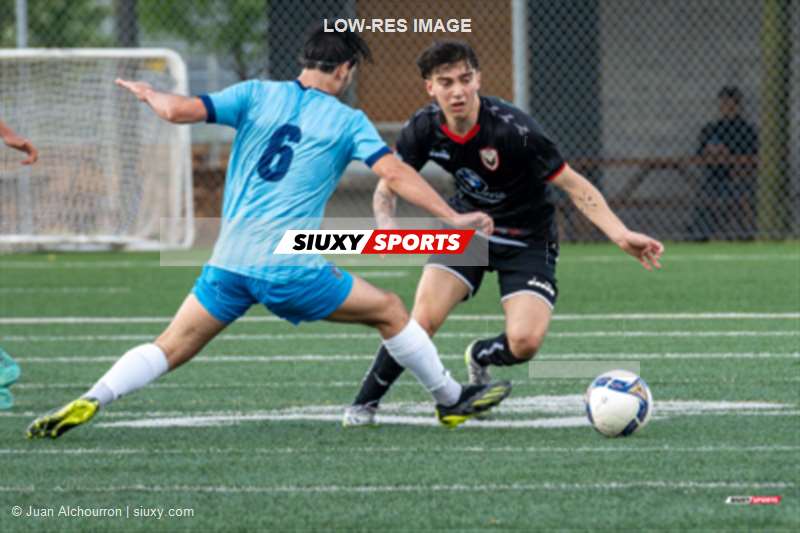 Emilio Marcus ROSSI LEVIN -  AS Laval - CS de St-Hubert - Soccer - PLSQ - AS de Laval (3) vs (1) CS St-Hubert (#PLSQ24ASLSSH06) Photo by: Juan Alchourron | Siuxy Sports 2024-06-08