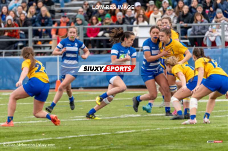 Jayden SCARLETTE -  College John Abbott - College Dawson - Rugby - RSEQ 2024 - Final Rugby Fem CEGEP - John Abbott (12) vs (21) Dawson - First Half (#RSEQFRFCJAD01) Photo by: Juan Alchourron | Siuxy Sports 2024-11-10