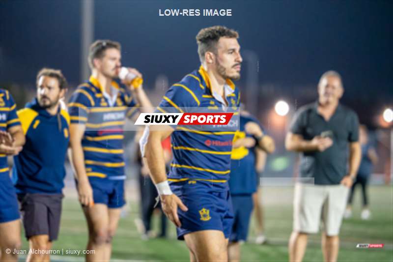 Jean-Baptiste DARGELOS - Michael LAPLAINE-PEREIRA -  Town of Mount Royal RFC - Beaconsfield Rugby Football Club - Rugby - RQ 2024 - Finales - SL M1 - TMR (19) vs (20) Beaconsfield - Après Match (#RQ24FSLM1TMBEB) Photo by: Juan Alchourron | Siuxy Sports 2024-08-17
