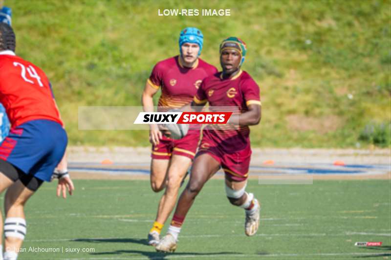 Zephrin LUMPELELE -  ÉTS (École de technologie supérieure) - Université Concordia - Rugby - RSEQ 2024 Rugby M - ETS (40) vs (14) Concordia U. - 2ème mi-temps (#RSEQ24RMETSCU0209) Photo by: Juan Alchourron | Siuxy Sports 2024-09-29