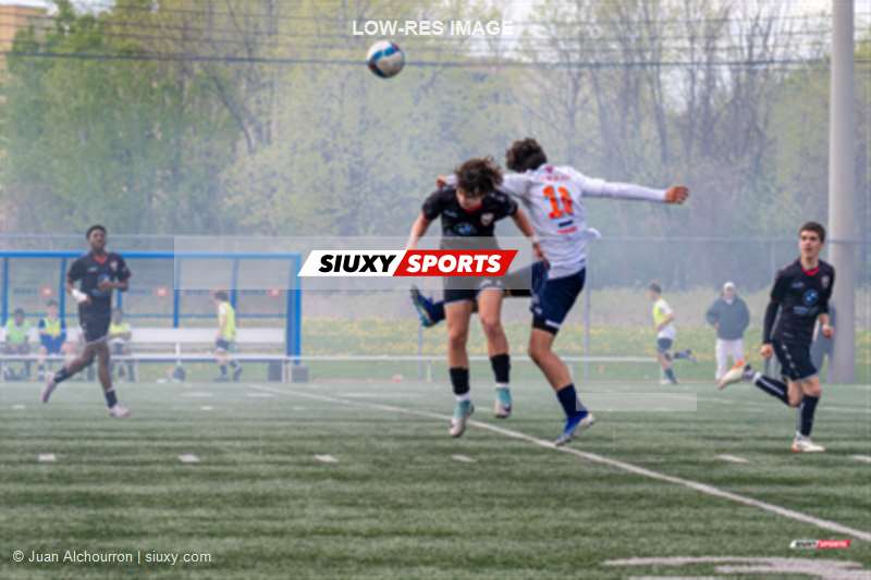  AS Laval - CS St-Laurent - Soccer - PLSJQ 2024 M U-15 - AS Laval (1) vs (1) CS St-Laurent - Reel 2 (#PLSJQ24MU15ASLCSL25) Photo by: Juan Alchourron | Siuxy Sports 2024-05-12