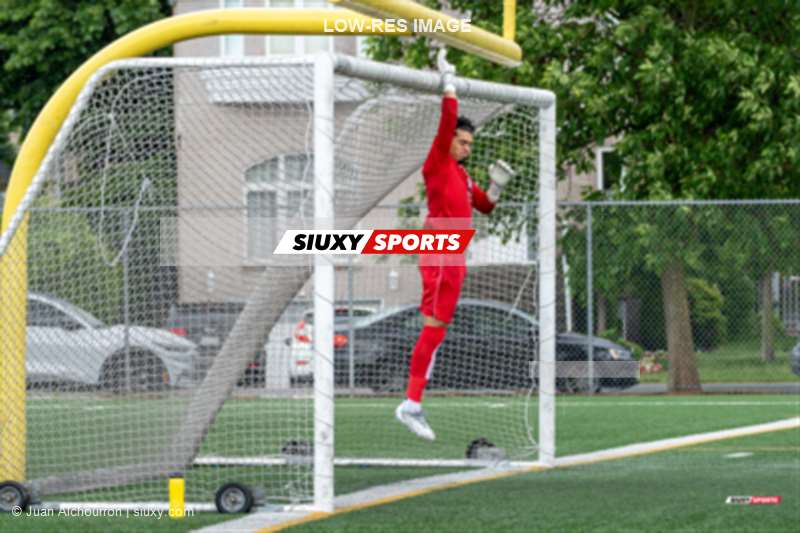 Younes SOUBAA -  AS Laval - CS de St-Hubert - Soccer - PLSQ - AS de Laval (3) vs (1) CS St-Hubert (#PLSQ24ASLSSH06) Photo by: Juan Alchourron | Siuxy Sports 2024-06-08