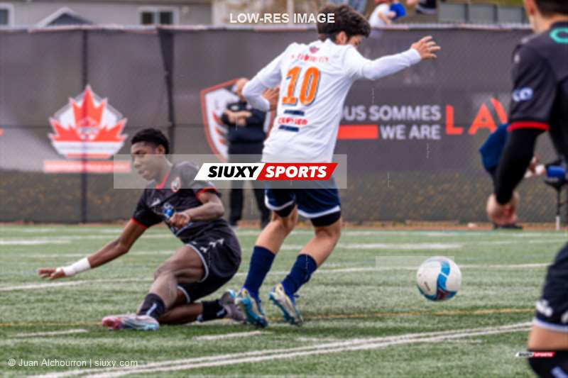 AS Laval - CS St-Laurent - Soccer - PLSJQ 2024 M U-15 - AS Laval (1) vs (1) CS St-Laurent - Reel 2 (#PLSJQ24MU15ASLCSL25) Photo by: Juan Alchourron | Siuxy Sports 2024-05-12