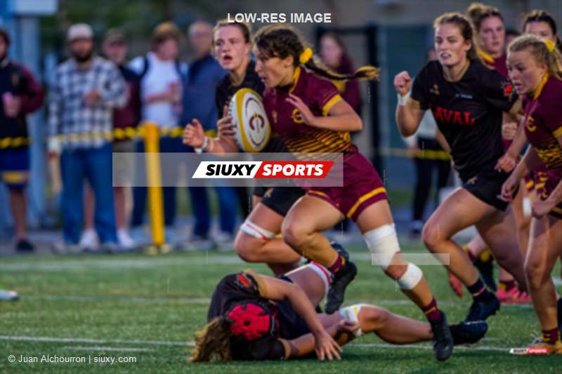 Megan ALLARD - Maude CHABOT -  Université Concordia - Université Laval - Rugby - RSEQ 2025 - Rugby Fém - Concordia vs U Laval - Match (#RSEQ25RFCL18) Photo by: Juan Alchourron | Siuxy Sports 2025-08-29