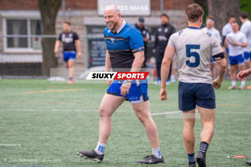 Simon-Jacques LECLERC -  Parc Olympique Rugby - Sainte-Anne-de-Bellevue RFC - Rugby - RQ 2025 - Super Ligue M Rés - Parc Olympique (42) vs (10) SABRFC (#RQ2025SLMRPORSA15) Photo by: Juan Alchourron | Siuxy Sports 2025-05-24