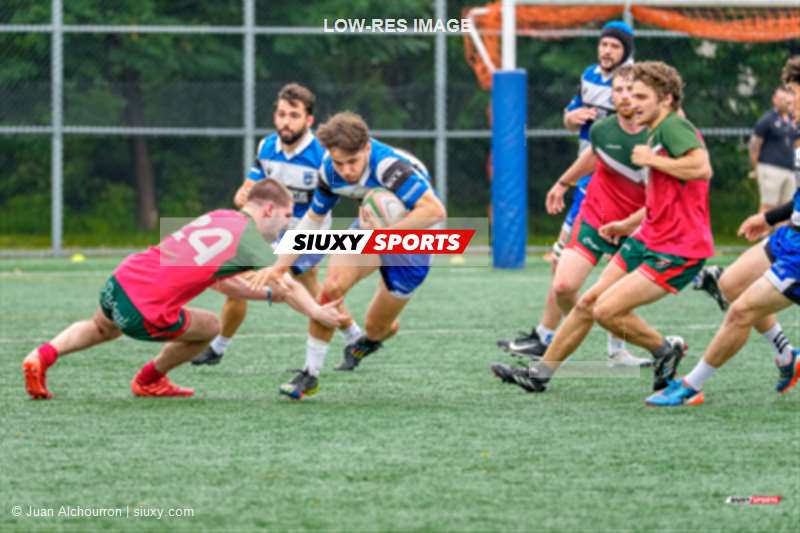 Maxime PLANTEVIN -  Rugby Club de Montréal - Parc Olympique Rugby - Rugby - RQ 2025 - SL Rés M - RCM (29) vs (22) Parc Olympique (#RQ25SLRMRCMP6) Photo by: Juan Alchourron | Siuxy Sports 2025-06-28