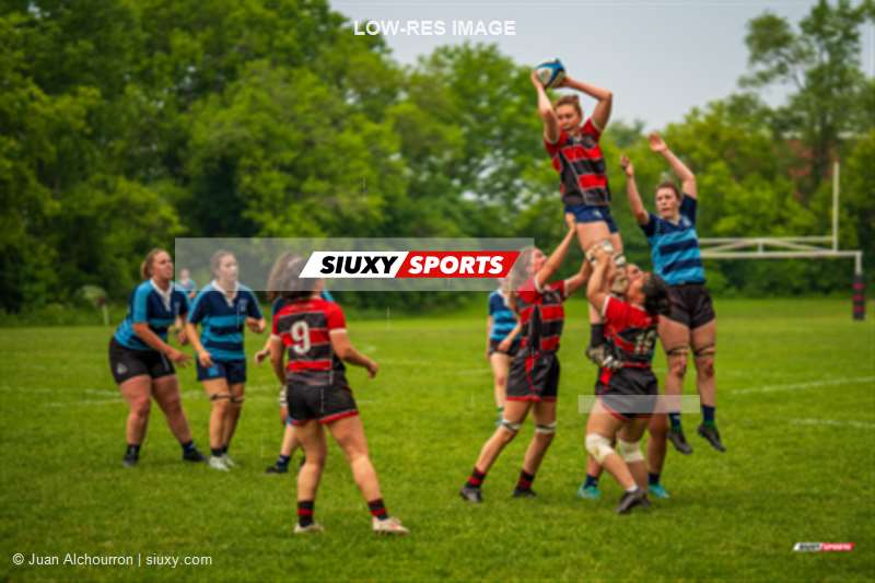  Beaconsfield Rugby Football Club - Montreal Irish RFC - Rugby - RQ 2025 - LPR2 F - Beaconsfield RFC (32) vs (42) Montreal Irish RFC & Locks St-Lambert (#RQ25LP2FBIR6) Photo by: Juan Alchourron | Siuxy Sports 2025-06-07