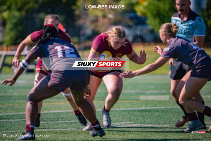  Université Concordia - Université Ottawa - Rugby - RSEQ 2025 - Rugby F - Semi Final - Concordia U. vs Ottawa U. (#RSEQ25RFCO31) Photo by: Juan Alchourron | Siuxy Sports 2025-10-11