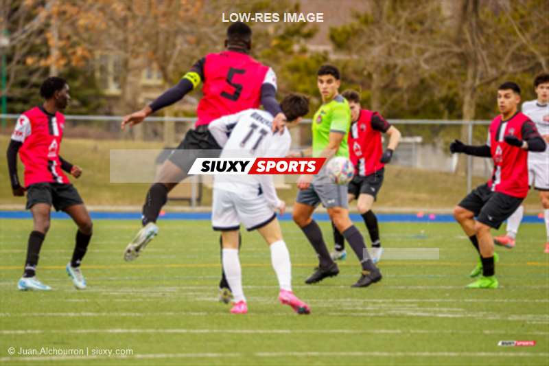  Lakeshore SC - CS Roussillon - Soccer - L2QC M 2025 - Lakeshore vs CS Roussillon (#L2QCM25LSCSR04) Photo by: Juan Alchourron | Siuxy Sports 2025-04-12