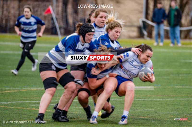 Madeleine MCTAVISH - Léa OUELLET -  Équipe féminine - Rugby Québec -  - Rugby - QORC-CROQ 2025 - QUÉBEC EST vs QUÉBEC OUEST (#QORC25QEQO04) Photo by: Juan Alchourron | Siuxy Sports 2025-04-26