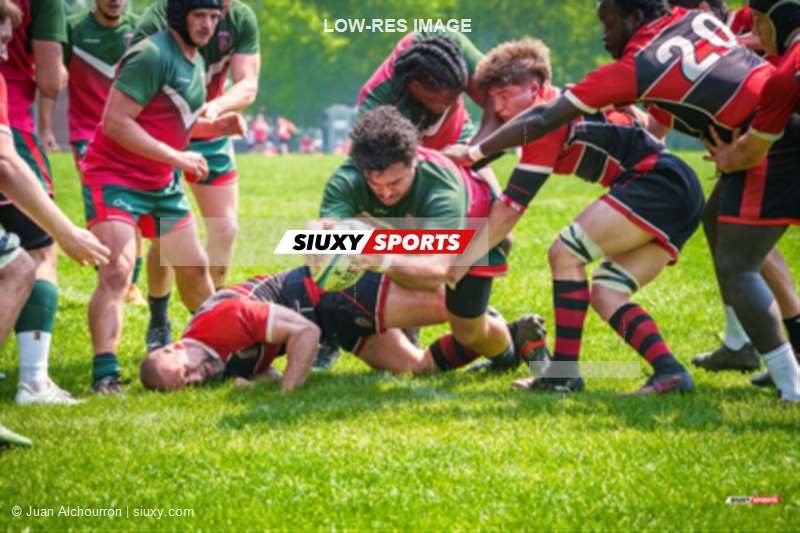 Loïc SUC -  Beaconsfield Rugby Football Club - Rugby Club de Montréal - Rugby - RQ 2025 - Super Ligue M Rés - Beaconsfield RFC (12) vs (34) Rugby Club de Montréal (#RQ25SLMRBM16) Photo by: Juan Alchourron | Siuxy Sports 2025-06-07