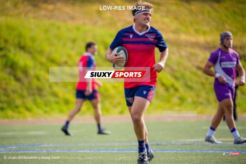 Erwan MAGENDIE -  ÉTS (École de technologie supérieure) - Bishop's University - Rugby - RSEQ 2025 - Rugby M - Piranhas ETS vs Bishop's Gaiters - Reel 2 (#RSEQ25RMEB102) Photo by: Juan Alchourron | Siuxy Sports 2025-10-18