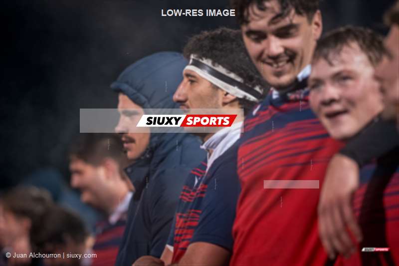  ÉTS (École de technologie supérieure) - University of Victoria - Rugby - CANUMENS 2025 - École de Technologie Supérieure vs University of Victoria - Game#8 - Before & After (#CANUMENS2518) Photo by: Juan Alchourron | Siuxy Sports 2025-11-14