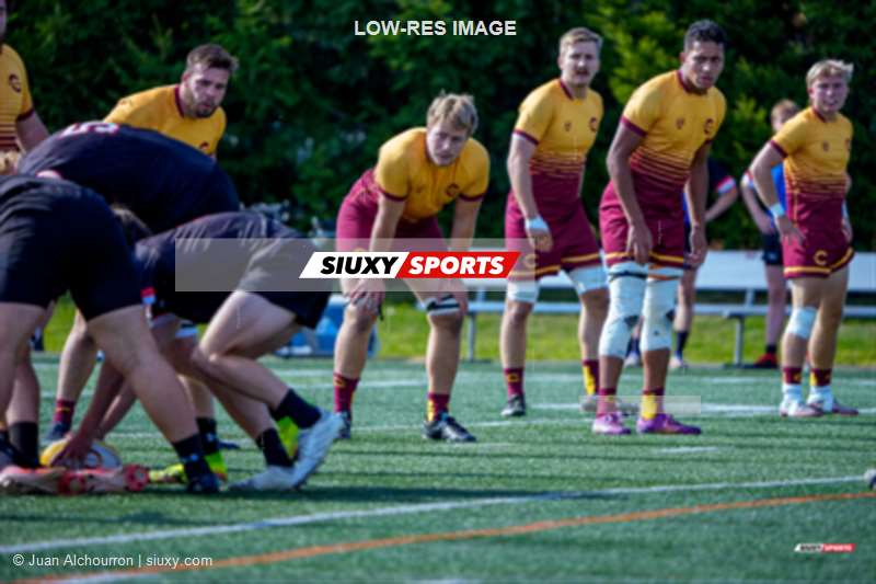 Jaxon ALEXANDER - Elliott CONYERS - Willem NIJZINK -  Université Concordia - Université Carleton - Rugby - RSEQ 2025 - Rugby M - Concordia vs Carleton (#RSEQ25RMCC19) Photo by: Juan Alchourron | Siuxy Sports 2025-09-21