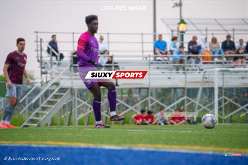 Marc Wilhem KOUADIO -  Lakeshore SC - CS St-Lazare Hudson - Soccer - L2QC 2025 Masc - Lakeshore SC (0) vs (0) CS St-Lazare Hudson (#L2QC25MLSL6) Photo by: Juan Alchourron | Siuxy Sports 2025-06-07