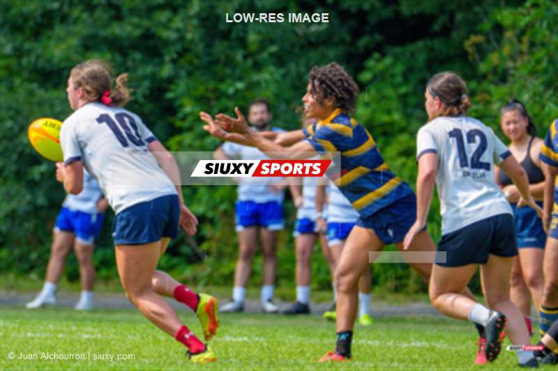 Magali HARVEY -  Sainte-Anne-de-Bellevue RFC - Town of Mount Royal RFC - Rugby - RQ 2025 - SL F - SABRFC vs TMR RFC (#RQ25SLFSABTM7) Photo by: Juan Alchourron | Siuxy Sports 2025-07-12