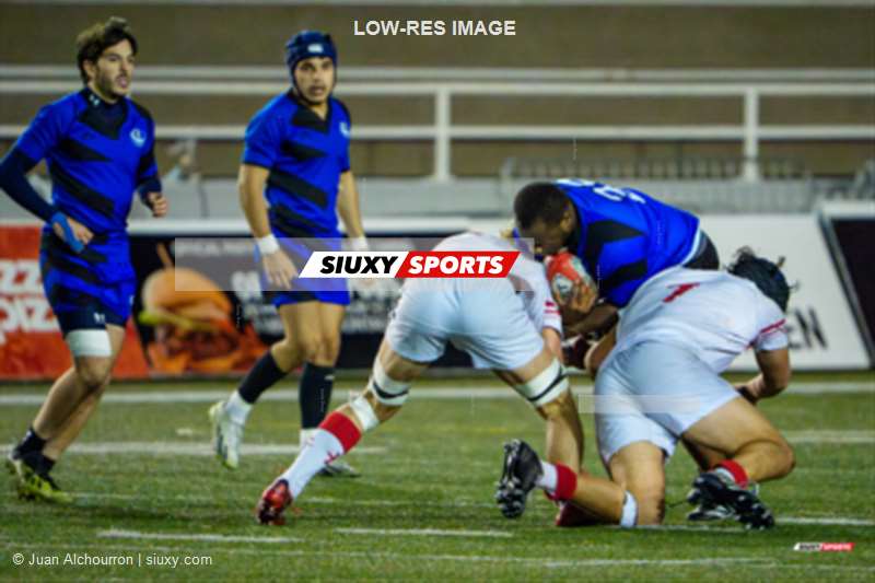 Sacha LAIDOUNI - Youssef SOUIHEL -  Université McGill - Université de Montréal - Rugby - RSEQ 2025 - Rugby M - Demi Finale - McGill vs Université de Montréal - Match (#RSEQ25RMMUM31) Photo by: Juan Alchourron | Siuxy Sports 2025-10-24
