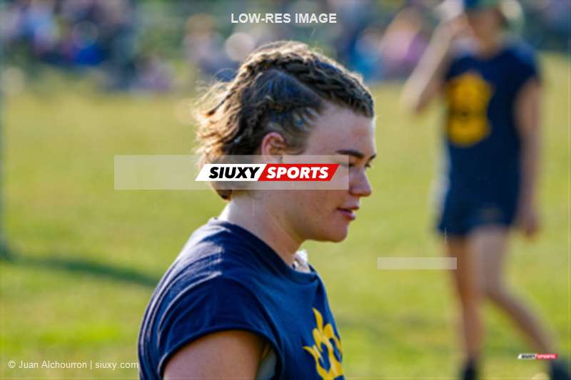 Juliette HAY -  Club de Rugby de Québec - Town of Mount Royal RFC - Rugby - RQ 2025 - Final SL Fém - Club de Rugby de Québec vs TMR (#RQ25FSLFQT01) Photo by: Juan Alchourron | Siuxy Sports 2025-08-16