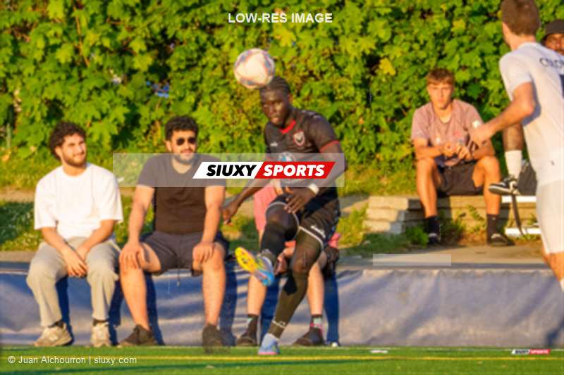 Mouhamadou KANE -  CS Mont-Royal Outremont - AS Laval - Soccer - L1QC 2025 M - CS Mont-Royal Outremont (1) vs (2) AS Laval (#L1QC25MMROAL6) Photo by: Juan Alchourron | Siuxy Sports 2025-06-22