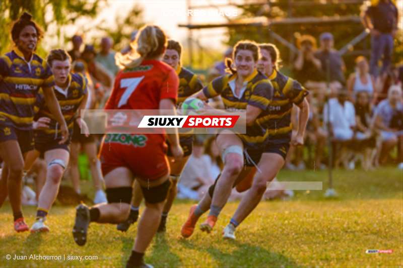 Juliette LACHAPELLE-MARCEAU -  Club de Rugby de Québec - Town of Mount Royal RFC - Rugby - RQ 2025 - Final SL Fém - Club de Rugby de Québec vs TMR (#RQ25FSLFQT01) Photo by: Juan Alchourron | Siuxy Sports 2025-08-16