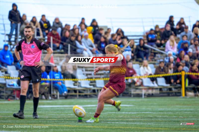  Université Concordia - Université de Montréal - Rugby - RSEQ 2025 - Rugby F Final Bronze - Concordia vs U. de Montréal - Match (#RSEQ25RFFBCM1) Photo by: Juan Alchourron | Siuxy Sports 2025-10-18